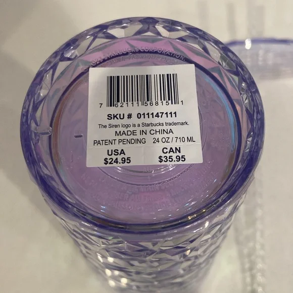 NWT Iridescent Starbucks Cup with Straw - Picture 5 of 6